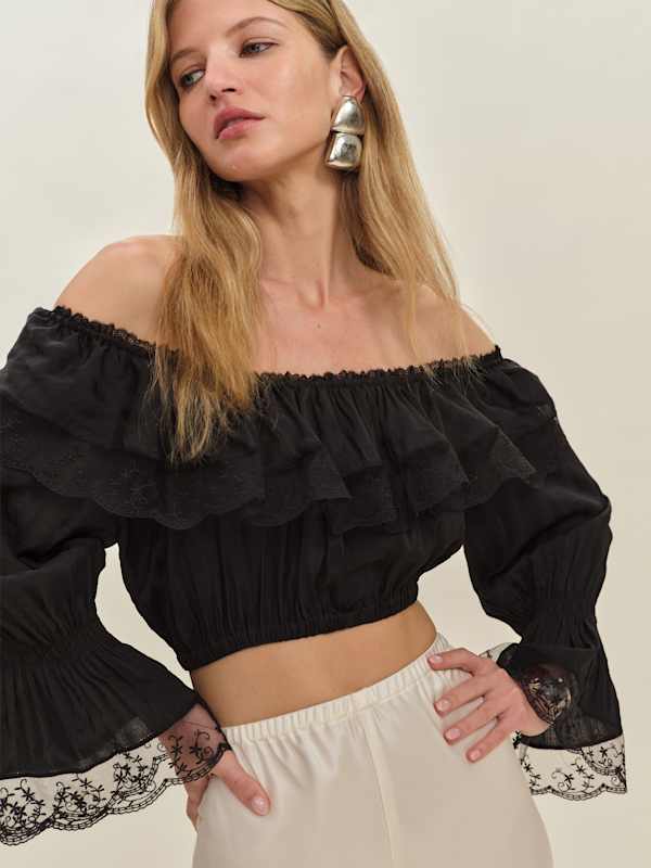 Haut Elise - Black