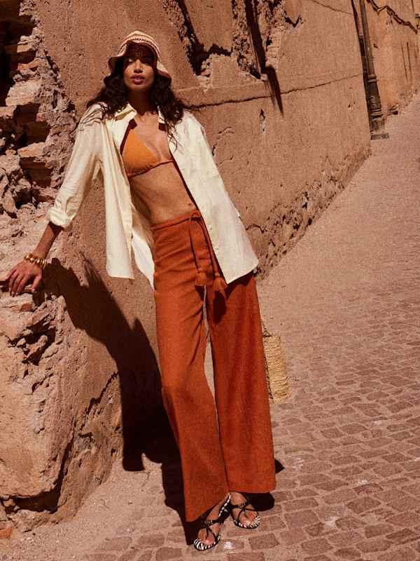 Avery Pant - Blood Orange