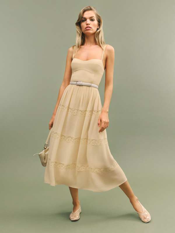 Dina Dress - Parmesan