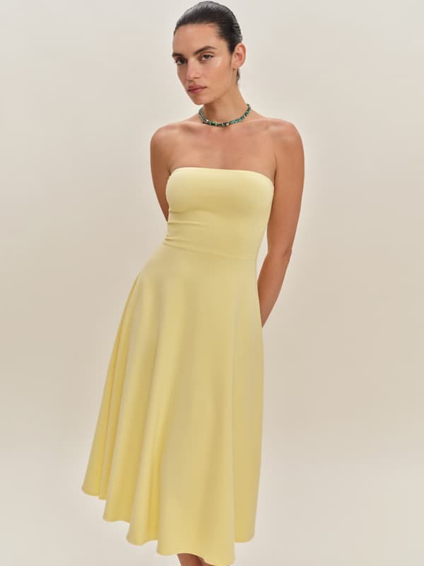 Robe en maille Lora - Ananas