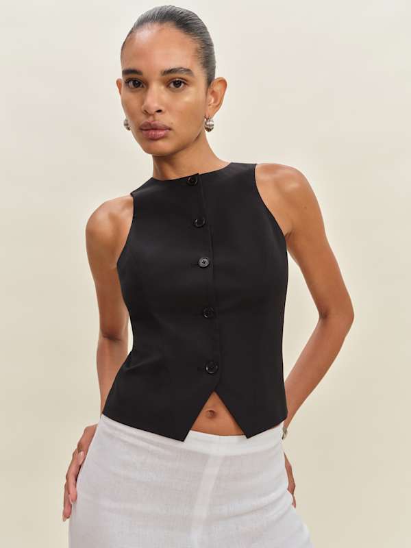 Gilet de costume Rory - Noir