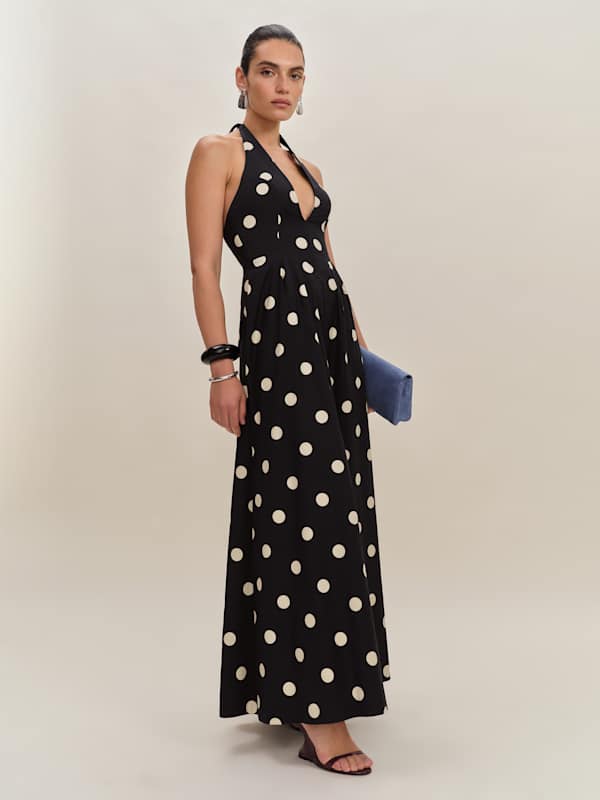 Robe Diara - Lune à pois