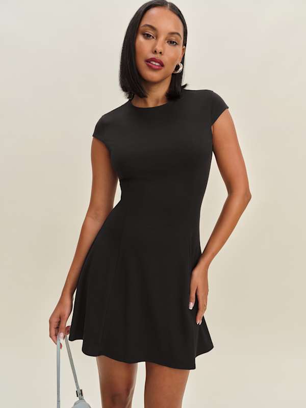 Yves Knit Dress - Black