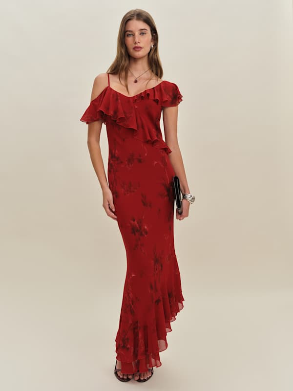 Robe Martine - Vermillion