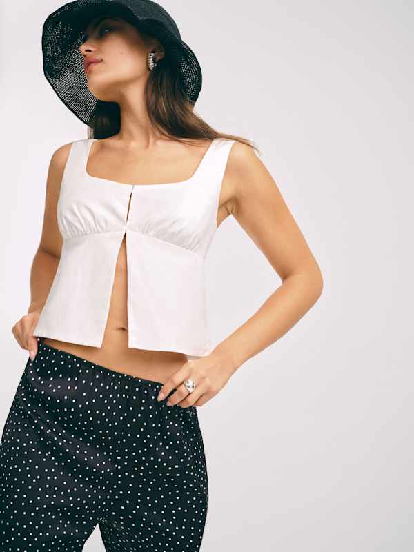 Jianna Top - Bright White