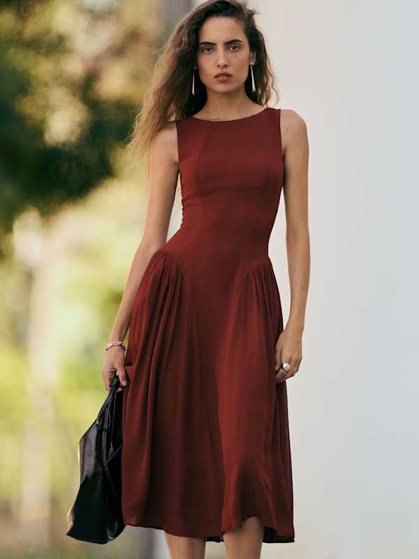 Anelis Dress - Chianti