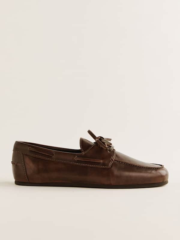 Mocassins souples Fia - Marron effet vieilli
