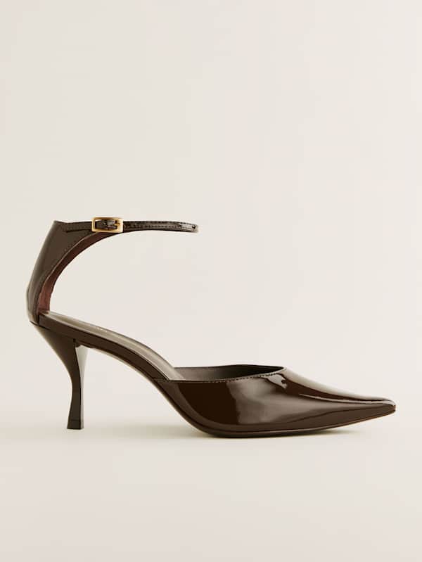 Escarpins à talons Nessa - Espresso verni