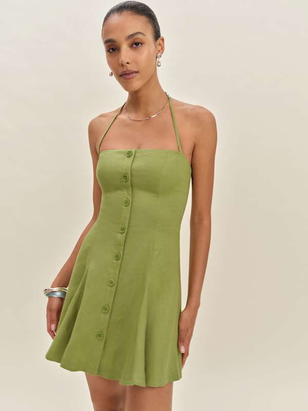 Robe en lin Derin - Avocat