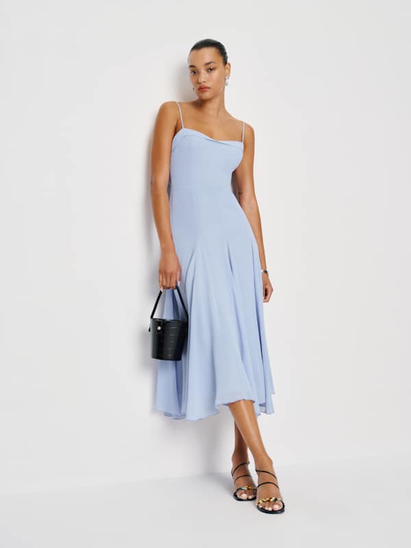 Fredo Dress - Ice Water