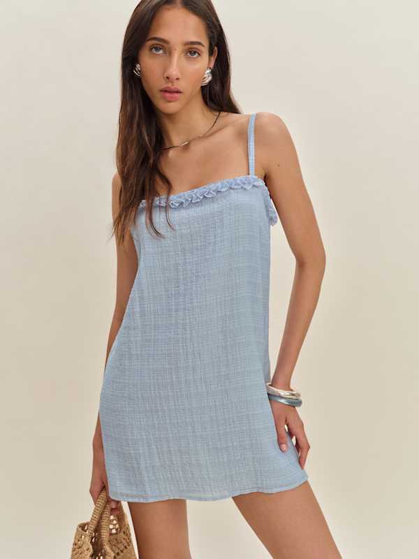 Robe Taylen - Bleu poudré