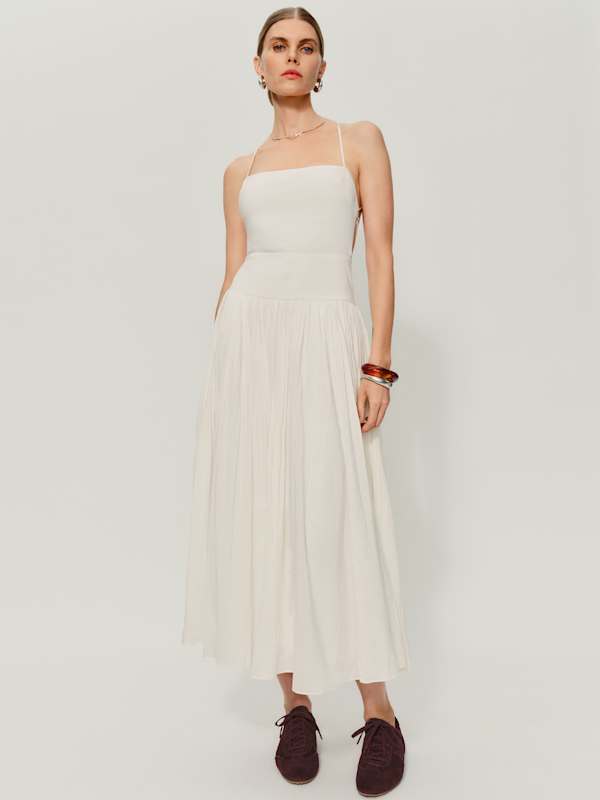 Perlette Dress - Ivory