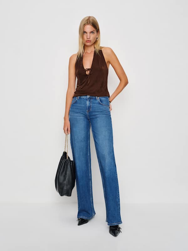 Top en maille Aramis - Marron