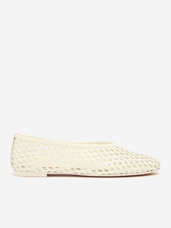 Ballerines Paulina - Blanc verni
