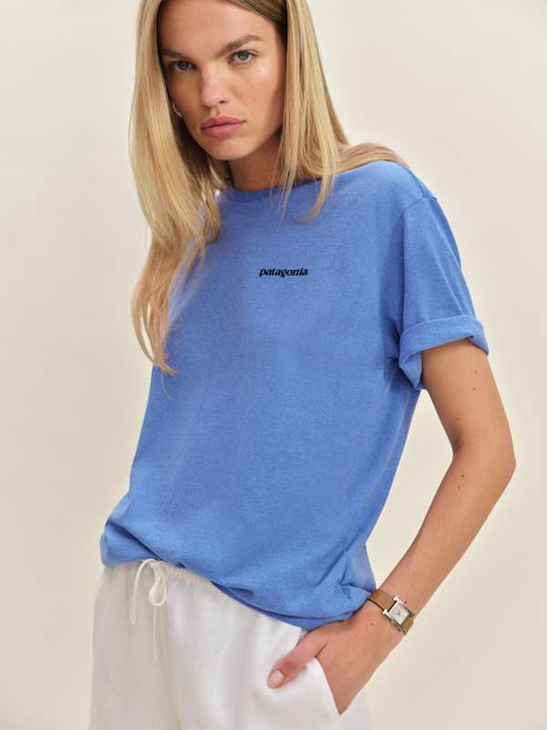 T-shirt M's P-6 Logo Responsibili-tee Patagonia - Bleu abondant