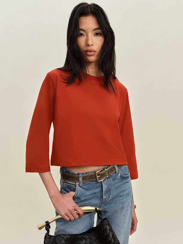 T-shirt Lewis - Tomate séchée