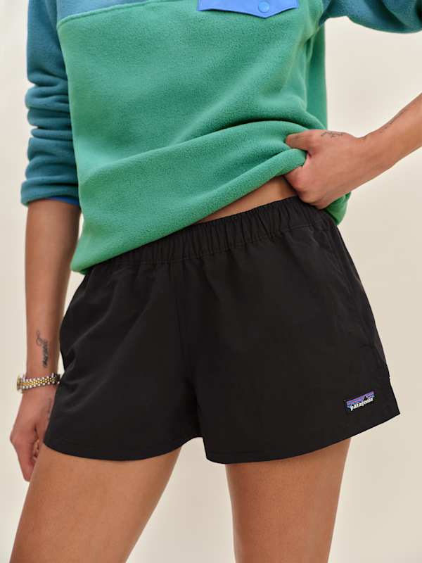 Short Barely Baggies Patagonia pour femme - Noir