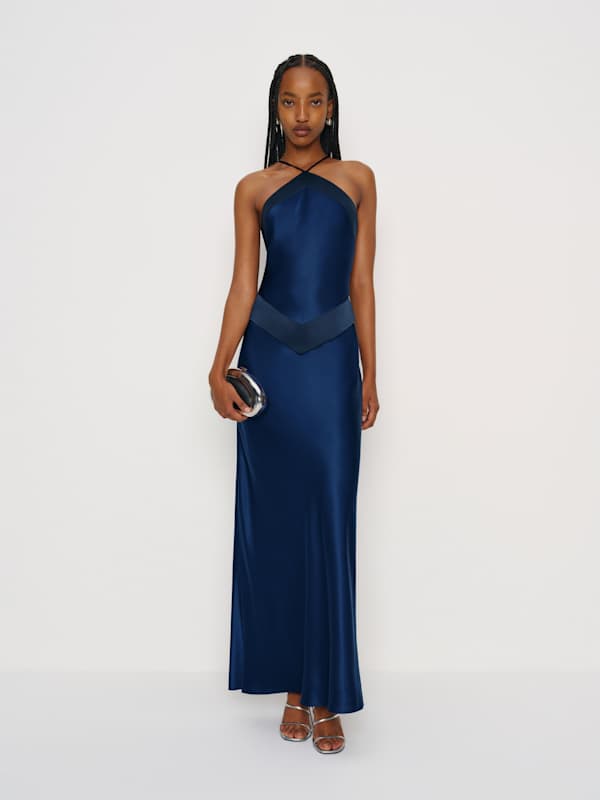 Robe en soie Jillian - Danube