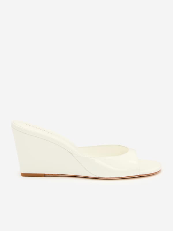 Sandales compensées Josefina - Blanc verni