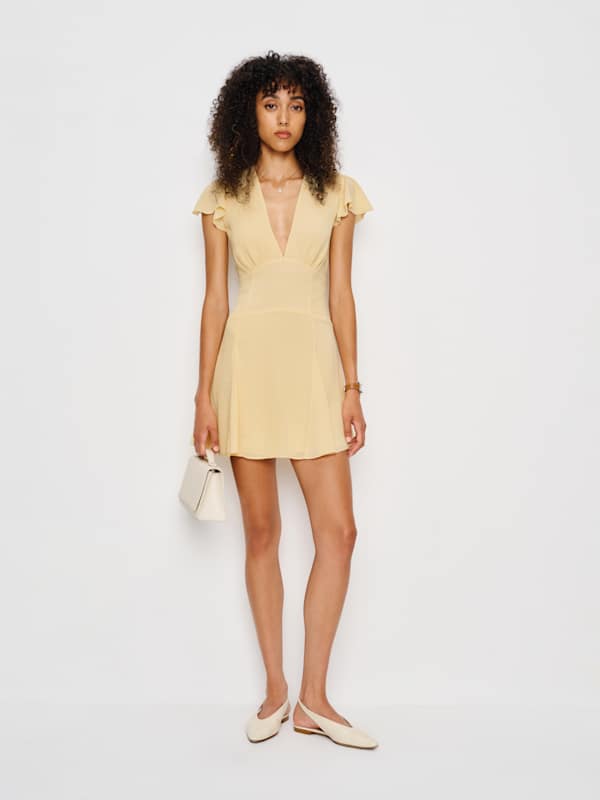 Alain Dress - Parmesan