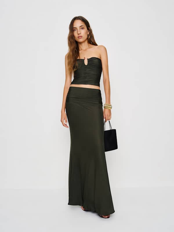 Amir Knit Two Piece - Dark Green