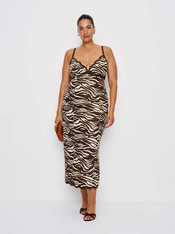 Robe en lin Sara grandes tailles - Stampede