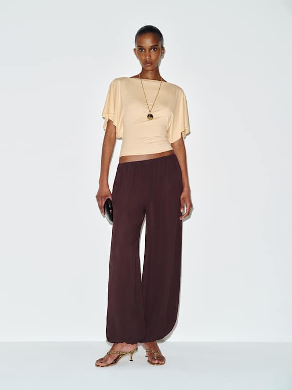 Avery Knit Top - Parmesan