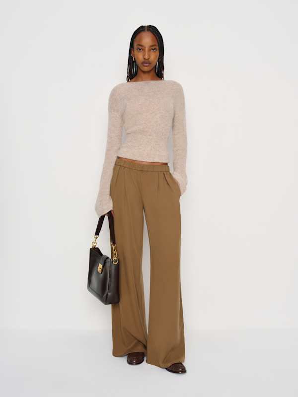 Marion Low Rise Pant - Elm