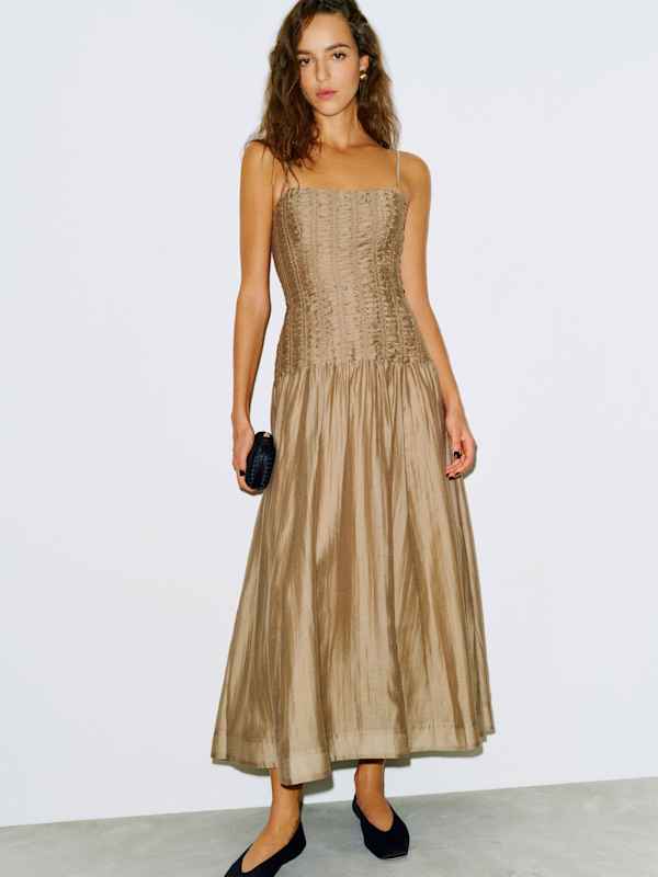 Robe Azure - Marron clair