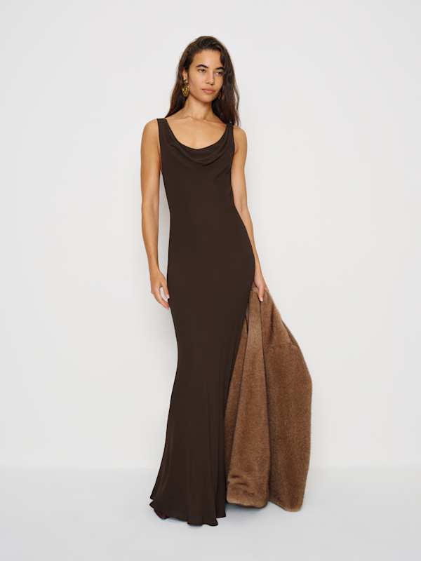 Robe Annabelle - Brun