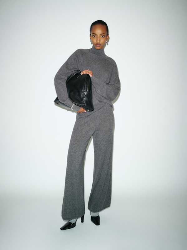 Lyle Cashmere Pants - Thunder