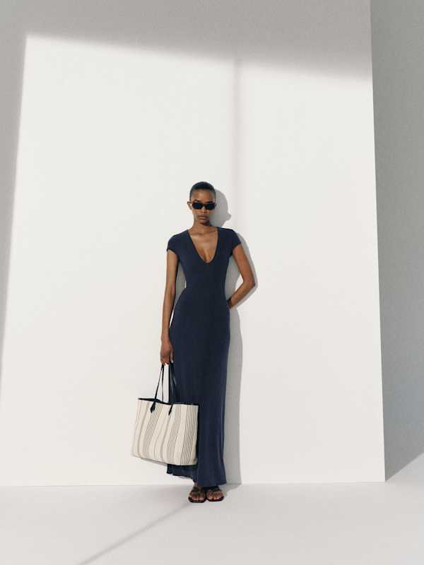 Eloise Knit Dress - Midnight