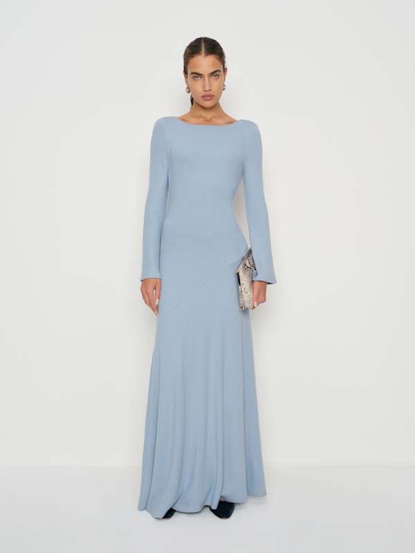 Robe en maille Florence - Larme
