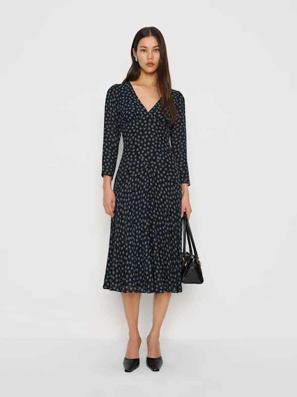 Robe Maureen - Cosmique à pois