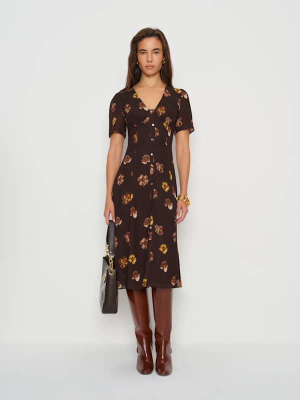 Robe Lise - Chocolat