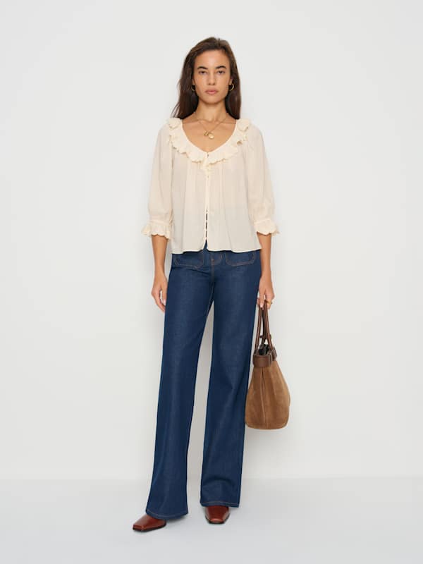 Mattea Top - Cream