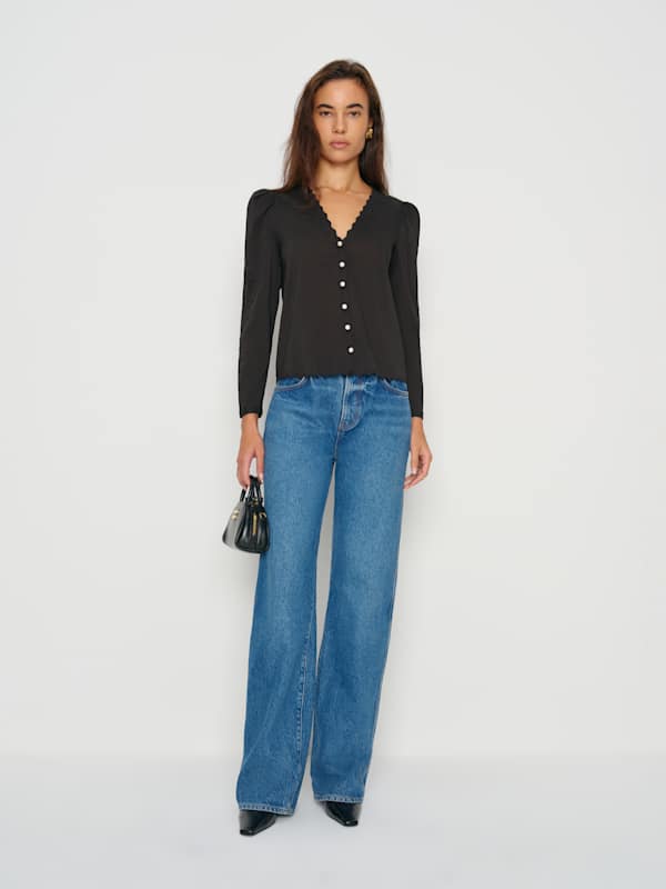 Hemsley Top - Black