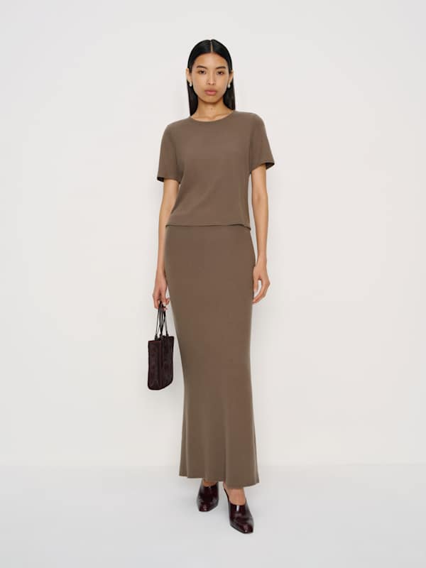 Amy Knit Two Piece - Poppyseed