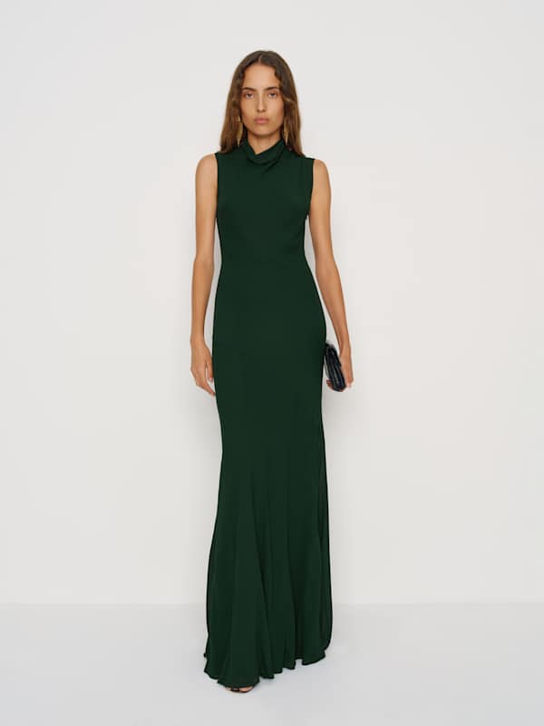 Robe Alizee - Vert forêt