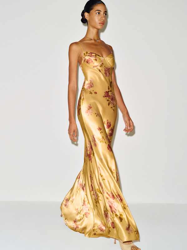 Neva Silk Dress - Sol