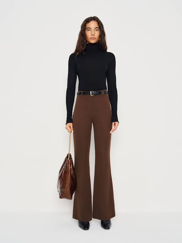 Pantalon Millie spécial Petites - Café
