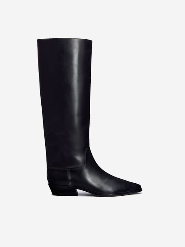 Bottes Dominique - Cuir noir
