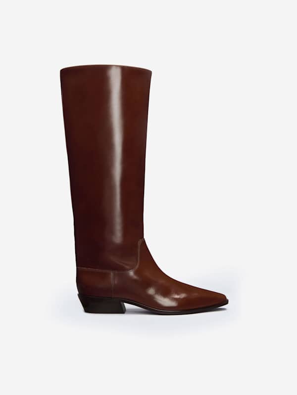 Bottes Dominique - Cuir sirop