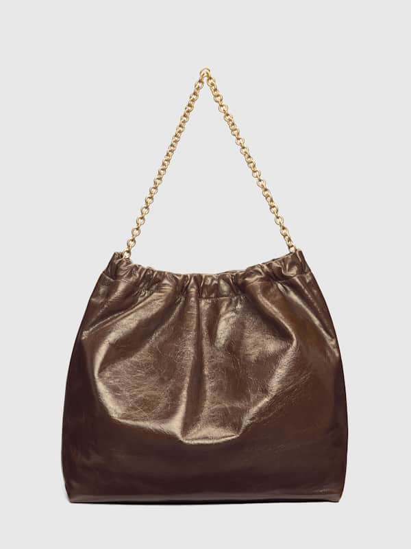 Cabas Dahlia - Cuir moka