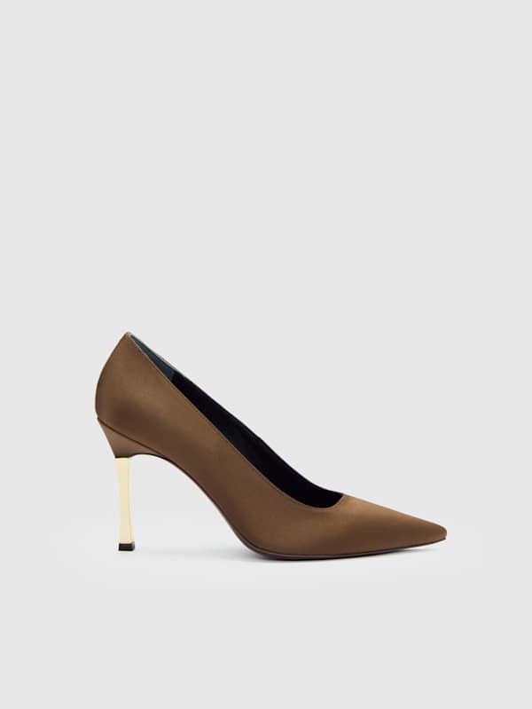 Escarpin à talons Joelle - Pinecone Satin