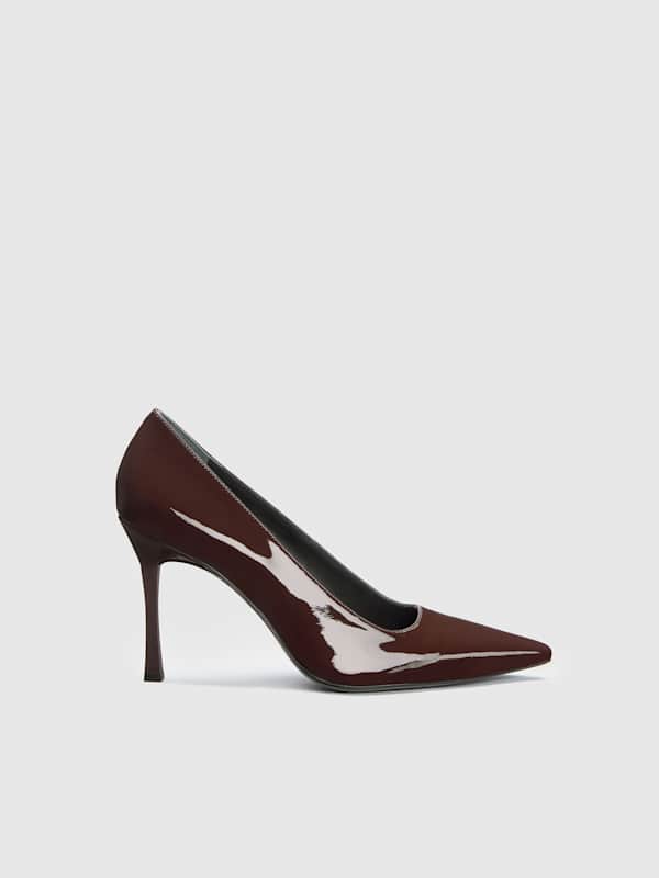 Escarpin à talons Joelle - Rum Raisin Patent