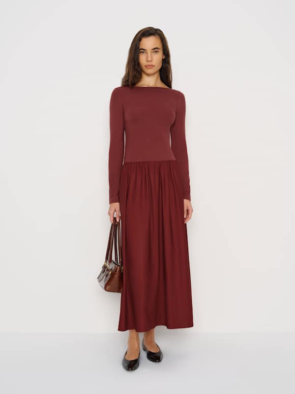 Abel Knit Dress - Chianti