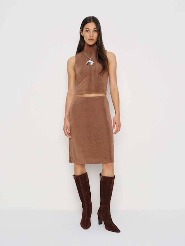 Ensemble en maille Shaye - Sable