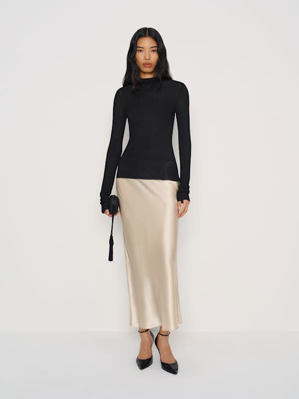 Giselle Turtleneck Sweater - Black