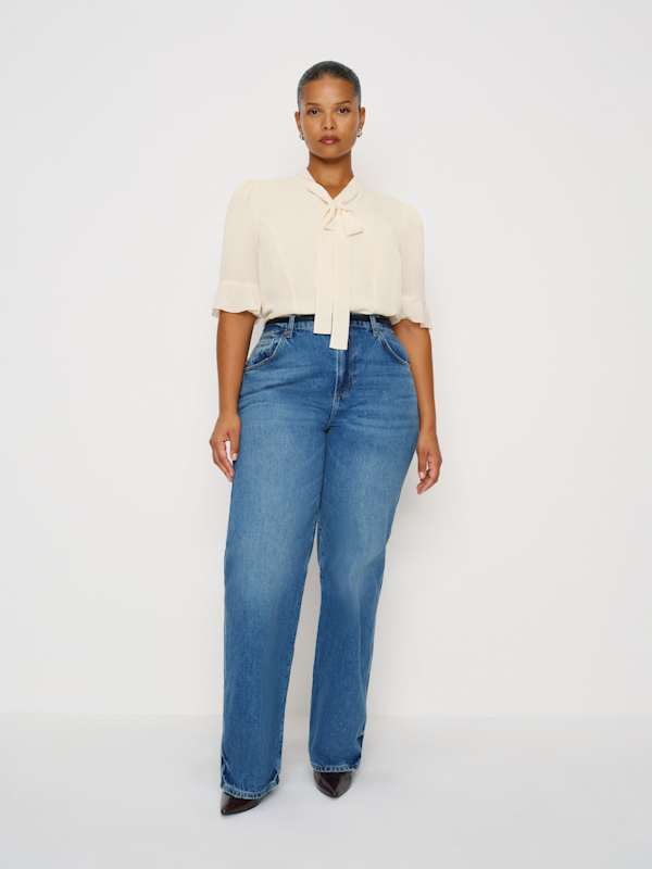 Blouse Cloud Egg grandes tailles - Fior Di Latte